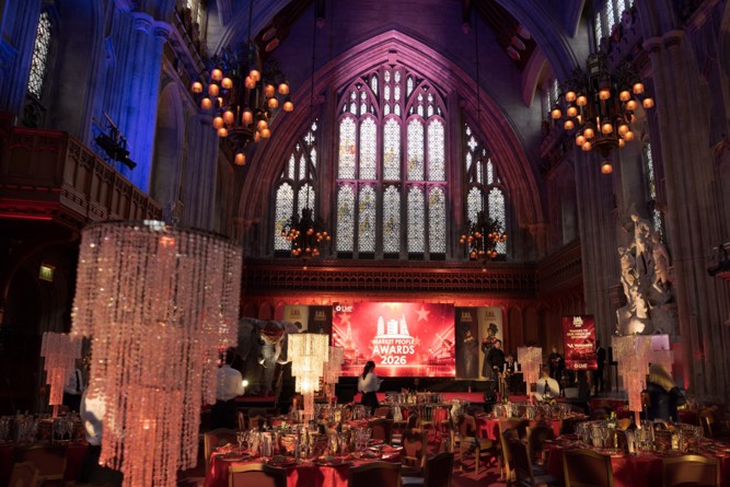 Guildhall, City of London, prepared for the Market People Awards 2026, produced and hosted by LMF